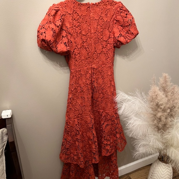 Burn Orange Crochet Easter Maxi - Picture 5 of 6